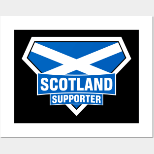 Scotland Super Flag Supporter Posters and Art